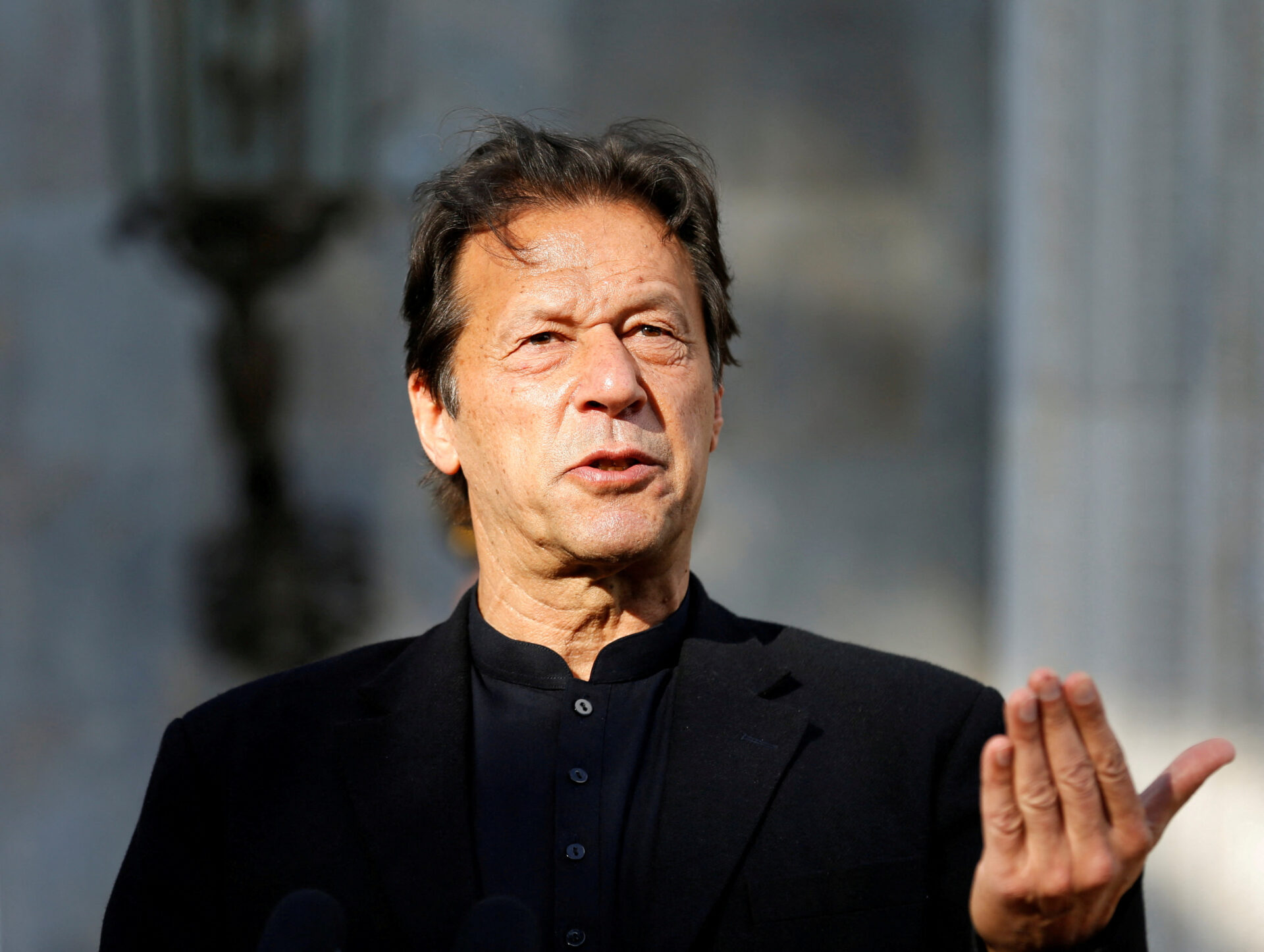 Imran Khan is accused of terrorism, but the US chooses not to speak