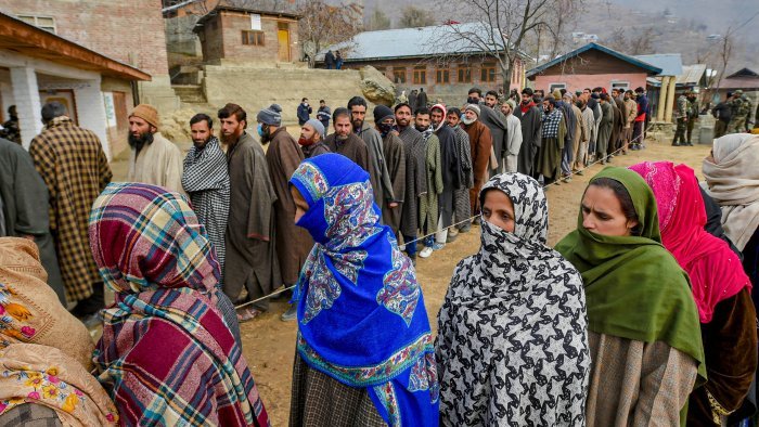 Up to 2.5 million voters in Jammu and Kashmir would be registered by India