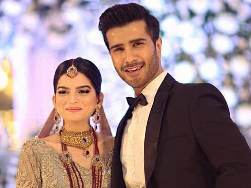 feroze khan syeda alizey fatima celebrate second wedding anniversary