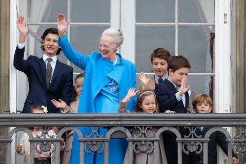 queen margrethe ii of denmark and her grandchildren news photo 1664819921