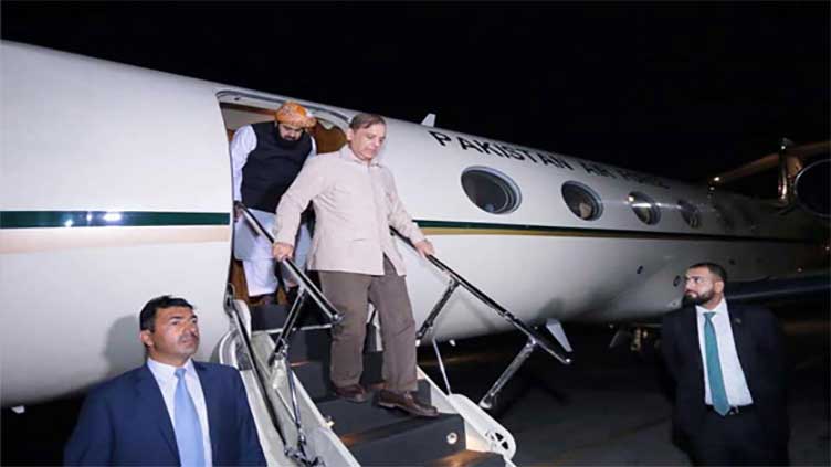 pm fly back to pak
