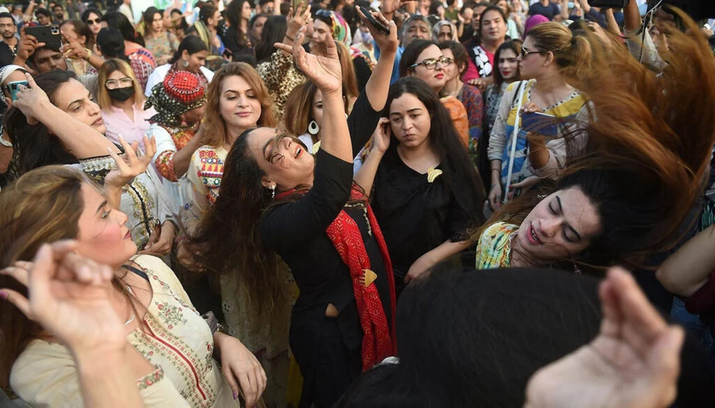 TRANSGENDER ACTIVISTS IN PAKISTAN SEEK RIGHTS AND PROTECTION.