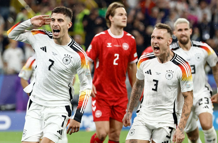 germany beat denmark to reach euro 2024 quarter finals